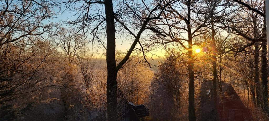 Het Boshuisje In Durbuy Villa ภายนอก รูปภาพ