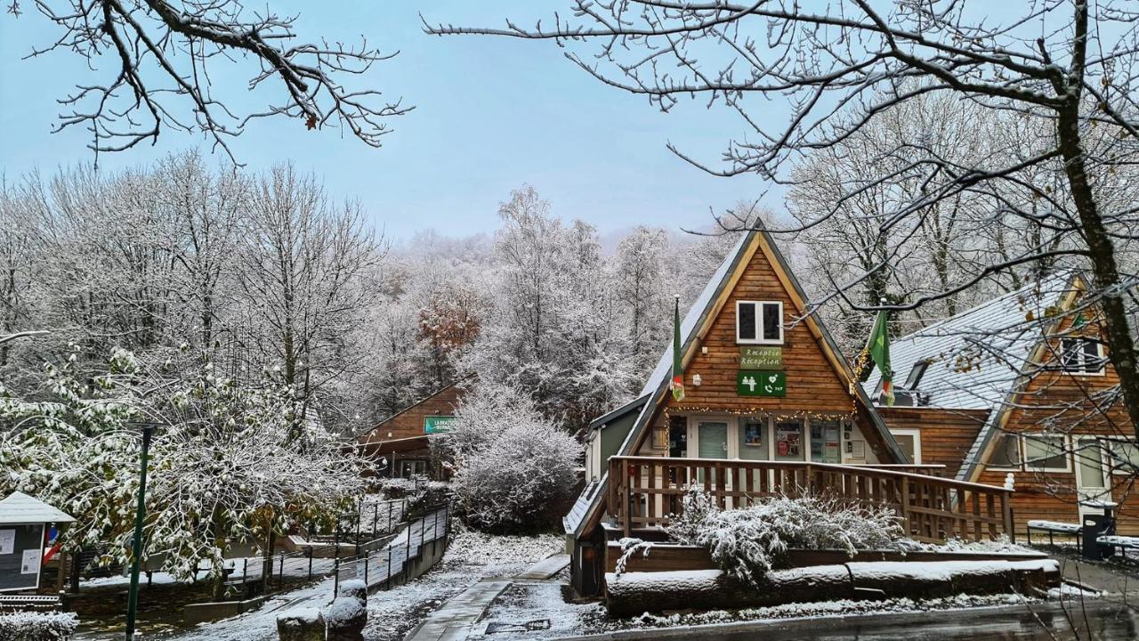 Het Boshuisje In Durbuy Villa ภายนอก รูปภาพ